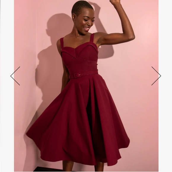 Burgundy Maneater Swing 3x EUC - Picture 7 of 7